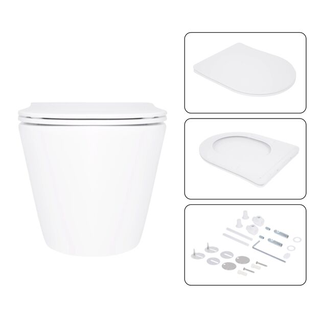 Готовое решение Qtap для ванной комнаты: подвесной унитаз Swan Ultra Quiet 520×360×320 + комплект инсталляции Nest 4 в 1 (круглая клавиша Black mat), фото , изображение 7 | SNABZHENIE.com.ua Готовое решение Qtap для ванной комнаты: подвесной унитаз Swan Ultra Quiet 520×360×320 + комплект инсталляции Nest 4 в 1 (круглая клавиша Black mat), фото , изображение 7 | SNABZHENIE.com.ua