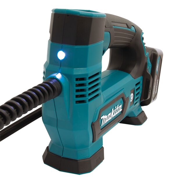 Makita Компресор автомобільний акумуляторний MP100DZ, 10.8 В CXT, без АКБ та ЗП, фото , зображення 4 | SNABZHENIE.com.ua Makita Компресор автомобільний акумуляторний MP100DZ, 10.8 В CXT, без АКБ та ЗП, фото , зображення 4 | SNABZHENIE.com.ua
