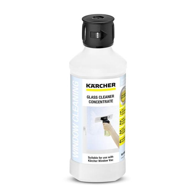 Karcher Концентрат засобу для чищення для скла RM500, фото , изображение 2 | SNABZHENIE.com.ua Karcher Концентрат засобу для чищення для скла RM500, фото , изображение 2 | SNABZHENIE.com.ua
