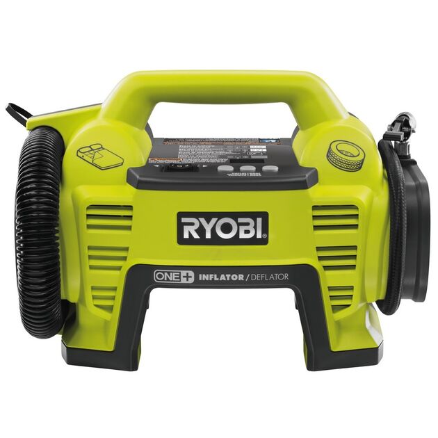 Ryobi Компресор автомобільний акумуляторний R18i-0, 18В ONE+, 10.3бар, без АКБ та ЗП, фото , зображення 4 | SNABZHENIE.com.ua Ryobi Компресор автомобільний акумуляторний R18i-0, 18В ONE+, 10.3бар, без АКБ та ЗП, фото , зображення 4 | SNABZHENIE.com.ua