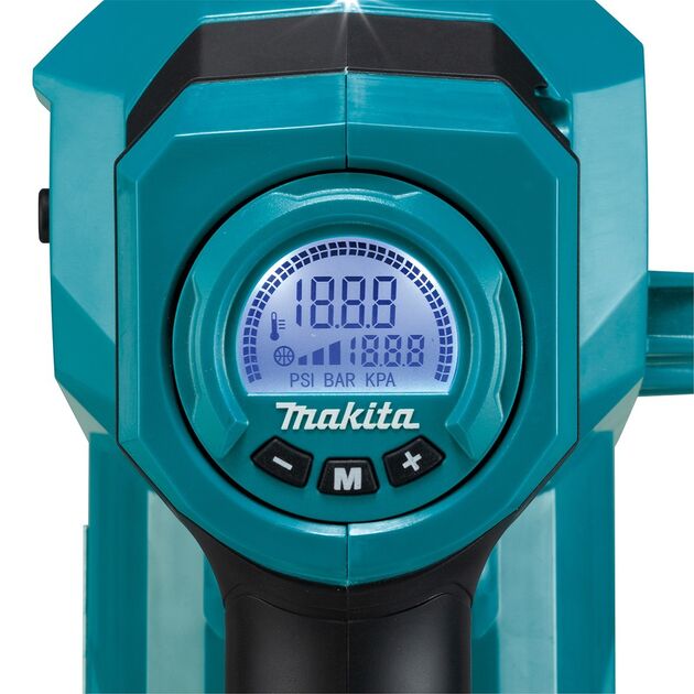 Makita Компресор автомобільний DMP181Z акумуляторний, 18В LXT, без АКБ та зардного пристрою, фото , зображення 3 | SNABZHENIE.com.ua Makita Компресор автомобільний DMP181Z акумуляторний, 18В LXT, без АКБ та зардного пристрою, фото , зображення 3 | SNABZHENIE.com.ua