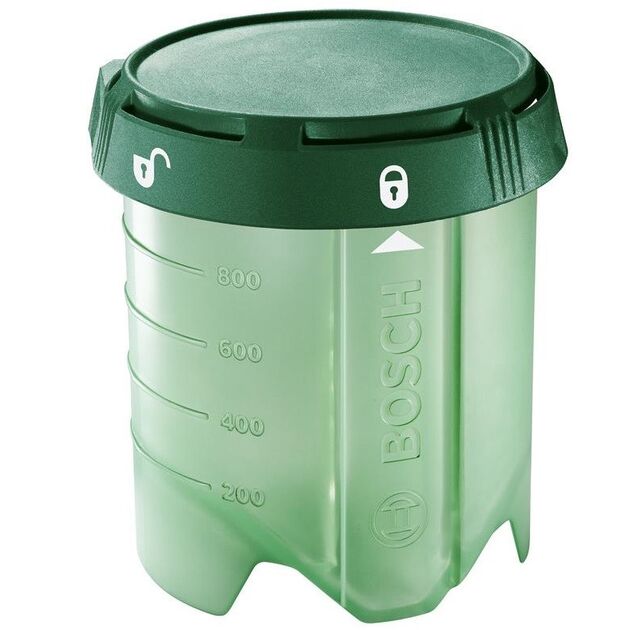 Bosch Контейнер для фарби Bosch 1000 мл SDS, для PFS 3000-2, PFS 5000 E 1.600.A00.1GG, фото , изображение 2 | SNABZHENIE.com.ua
