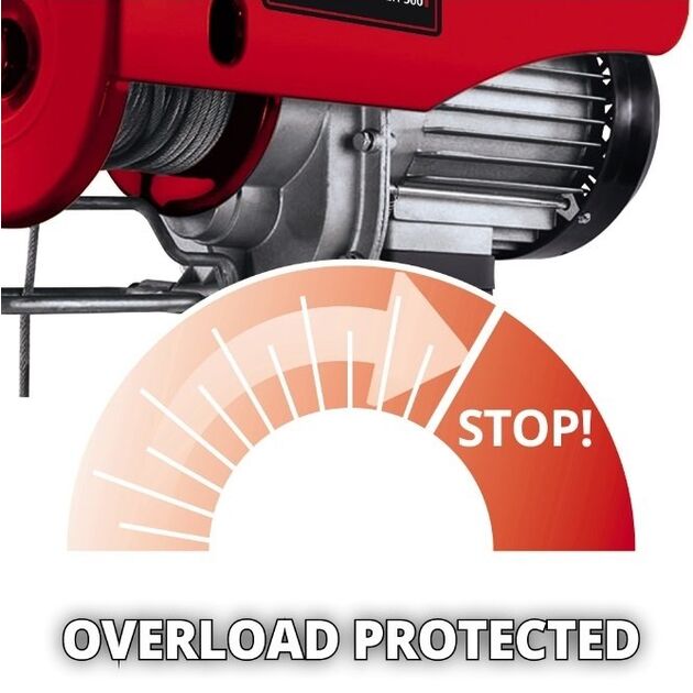 Einhell Тельфер електричний TC-EH 500 2255140, фото , изображение 6 | SNABZHENIE.com.ua Einhell Тельфер електричний TC-EH 500 2255140, фото , изображение 6 | SNABZHENIE.com.ua
