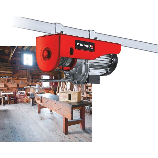 Einhell Тельфер електричний TC-EH 500 2255140, фото , изображение 4 | SNABZHENIE.com.ua Einhell Тельфер електричний TC-EH 500 2255140, фото , изображение 4 | SNABZHENIE.com.ua