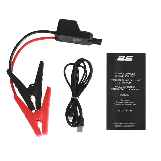 2E Пуско-зарядний пристрій Beam з ліхтарем, 8000 mAh, 1xUSB/3 A, фото , изображение 3 | SNABZHENIE.com.ua 2E Пуско-зарядний пристрій Beam з ліхтарем, 8000 mAh, 1xUSB/3 A, фото , изображение 3 | SNABZHENIE.com.ua