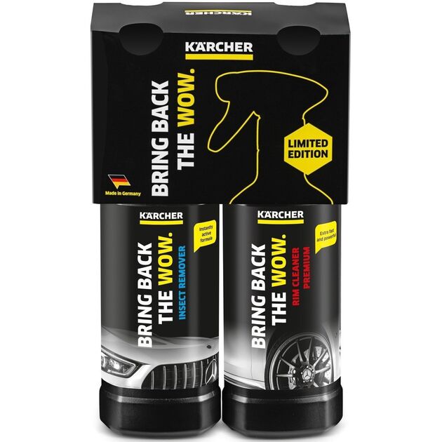 Karcher Комплект автомобільний для чищення колісних дисків Premium RM 667 та засіб для видалення слідів комах RM 618, фото  | SNABZHENIE.com.ua