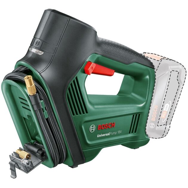 Bosch Компресор автомобільний акумуляторний UniversalPump, 18 В, без АКБ та ЗП, фото  | SNABZHENIE.com.ua