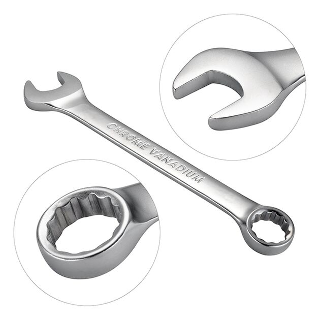 Набір ключів комбінованих 22 од. дюймових 11 од метричних 11 од, фото , изображение 8 | SNABZHENIE.com.ua