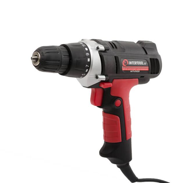 Дриль-шурупокрут електричний 400 Вт, 0-800 об/хв, 0.8-10 мм, maкс. 20 Nm, фото , изображение 3 | SNABZHENIE.com.ua