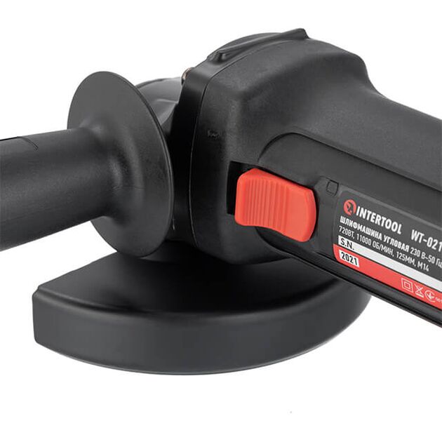 Шліфмашина кутова 720Вт, діаметр круга 125мм, 11000 об/хв, фото , изображение 7 | SNABZHENIE.com.ua