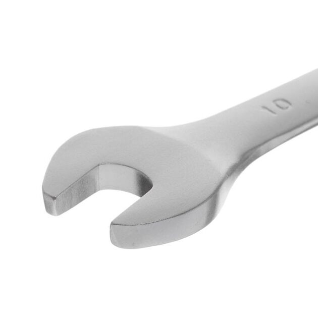 Ключ рожково - накидний шарнірний 10мм Cr-V, покриття сатин-хромм, фото , зображення 2 | SNABZHENIE.com.ua