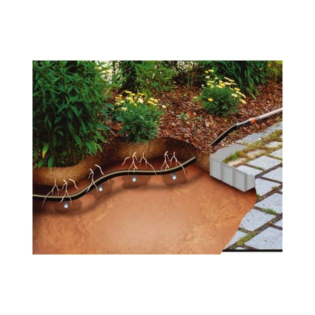 Шланг сочащийся Gardena для подземной прокладки, фото , зображення 2 | SNABZHENIE.com.ua Шланг сочащийся Gardena для подземной прокладки, фото , зображення 2 | SNABZHENIE.com.ua
