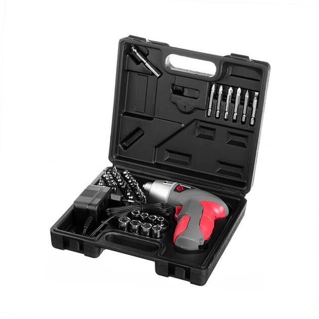 Викрутка акумуляторна 3.6V, NiCd, кейс+насадки, фото , зображення 9 | SNABZHENIE.com.ua Викрутка акумуляторна 3.6V, NiCd, кейс+насадки, фото , зображення 9 | SNABZHENIE.com.ua