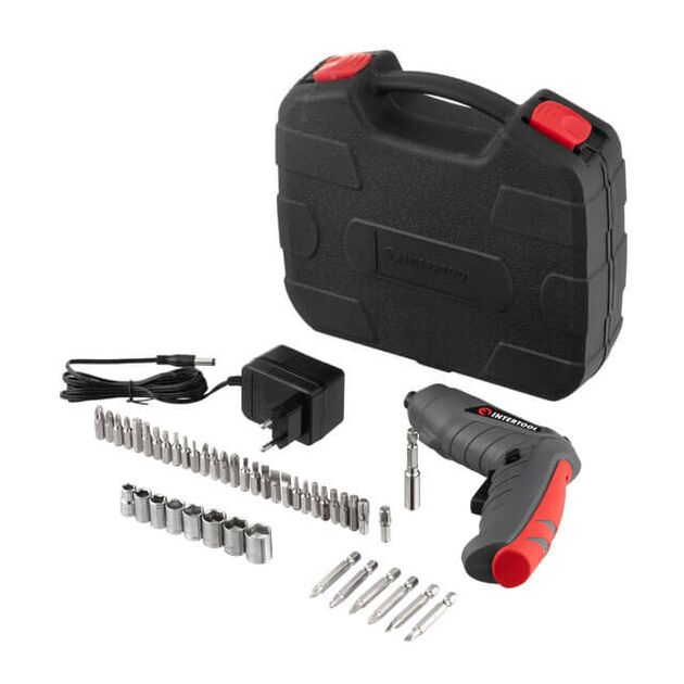 Викрутка акумуляторна 3.6V, NiCd, поворотна рукоятка, кейс+насадки, фото , зображення 8 | SNABZHENIE.com.ua Викрутка акумуляторна 3.6V, NiCd, поворотна рукоятка, кейс+насадки, фото , зображення 8 | SNABZHENIE.com.ua