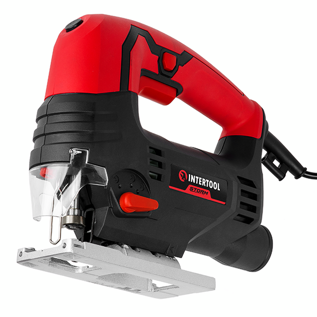 Електролобзик 810 Вт, 800-2900 хід/хв, безключевий патрон, макс.гл.розпилу 80 мм, алюмінієва платформа, led-підсвічування, фото , зображення 2 | SNABZHENIE.com.ua