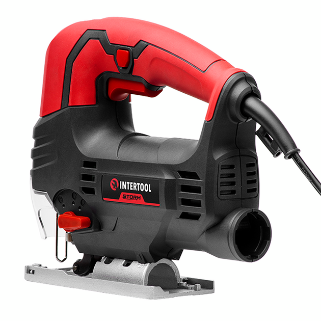 Електролобзик 810 Вт, 800-2900 хід/хв, безключевий патрон, макс.гл.розпилу 80 мм, алюмінієва платформа, led-підсвічування, фото , зображення 4 | SNABZHENIE.com.ua