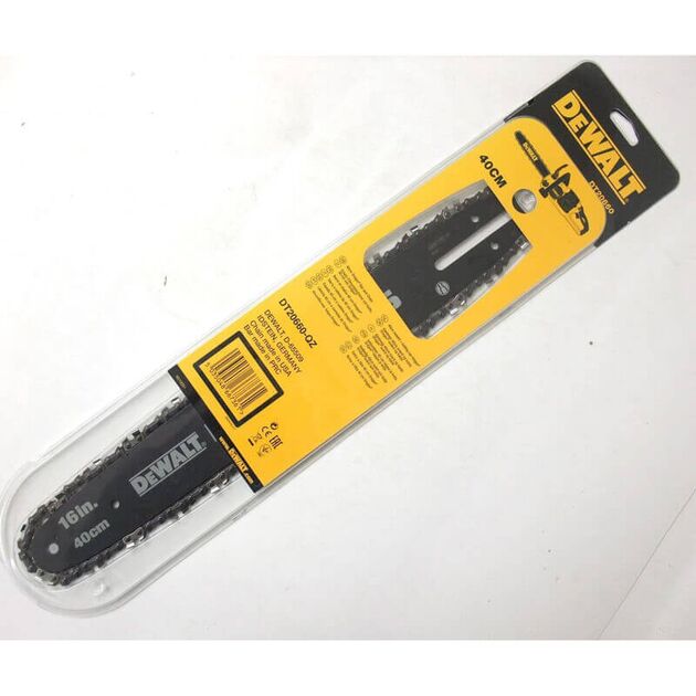 Шина + цепь DeWALT DT20660, фото , зображення 2 | SNABZHENIE.com.ua Шина + цепь DeWALT DT20660, фото , зображення 2 | SNABZHENIE.com.ua