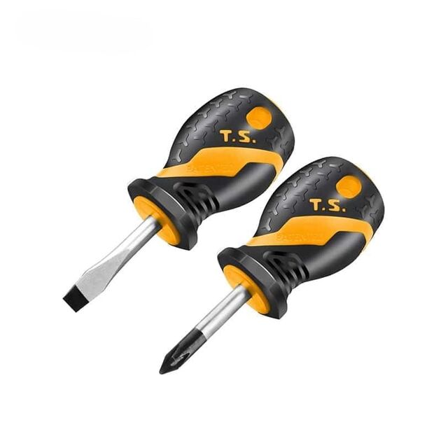 Tolsen Викрутки набір 2шт, SL,PH2, 38мм, фото , изображение 2 | SNABZHENIE.com.ua