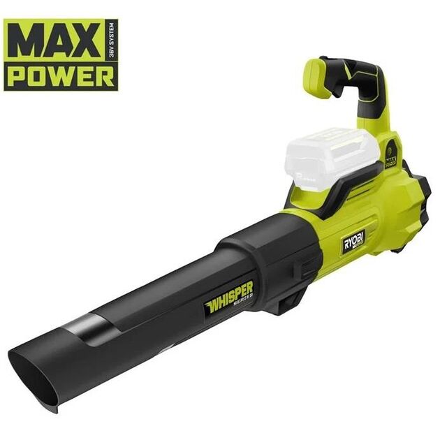 Ryobi Повітродув садовий акумуляторний Max Power RY36BLXA-0 36В 176км/год 3.5кг без АКБ та ЗП, фото  | SNABZHENIE.com.ua