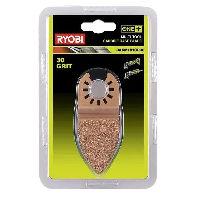 Ryobi Полотно пиляльне для багатофункціонального інструменту Ryobi RAKMT01CR30 зернистість 30, фото  | SNABZHENIE.com.ua