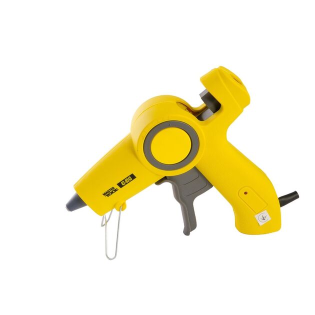 Пистолет клеевой MASTERTOOL Ø 11.2 мм 200 Вт 10 г/мин «Капля-Стоп» с LED-индикатором 42-0513, фото  | SNABZHENIE.com.ua