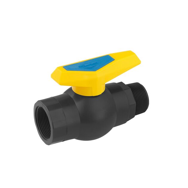 Кран ПЭ SantehPlast 1 1/2" ВН, фото  | SNABZHENIE.com.ua