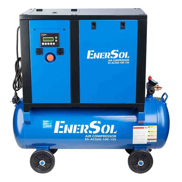 Компрессор воздушный безмасляный EnerSol ES-AC560-100-1SS, фото  | SNABZHENIE.com.ua