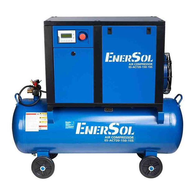 Компрессор воздушный безмасляный EnerSol ES-AC720-150-1SS, фото  | SNABZHENIE.com.ua