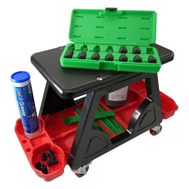 Стул пластиковый многофункциональный для автосервиса G.I.KRAFT GI36001, фото , изображение 4 | SNABZHENIE.com.ua