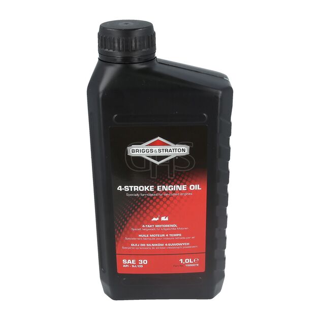 Олива B&S для 4-тактних двигунів SAE 30, 1,0 л , фото  | SNABZHENIE.com.ua