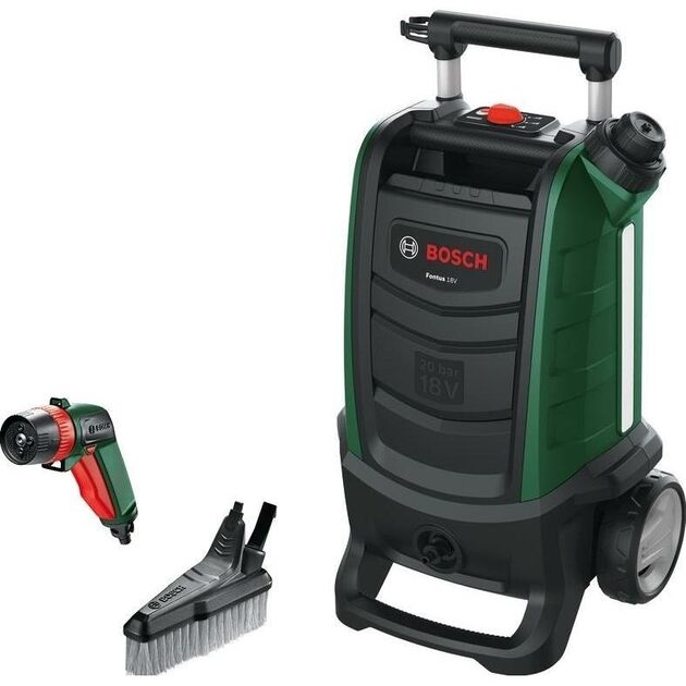 Мінімийка акумуляторна Bosch Fontus 18V 18В  20бар 386л/год 7.5кг без АКБ і ЗПМінімийка акумуляторна Fontus 18V 18В 20бар 386л/год 7.5кг без АКБ і ЗП, фото  | SNABZHENIE.com.ua