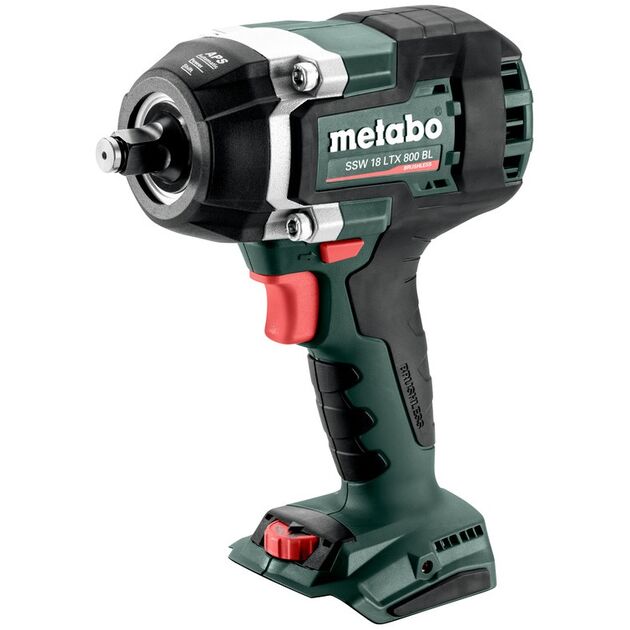 Гайковерт ударний акумуляторний Metabo SSSW 18 LTX 800 BL 18В 0-2575об·хв 1200Нм 1.95кг без АКБ та ЗПГайковерт ударний акумуляторний SSSW 18 LTX 800 BL 18В 0-2575об·хв 1200Нм 1.95кг без АКБ та ЗП, фото  | SNABZHENIE.com.ua