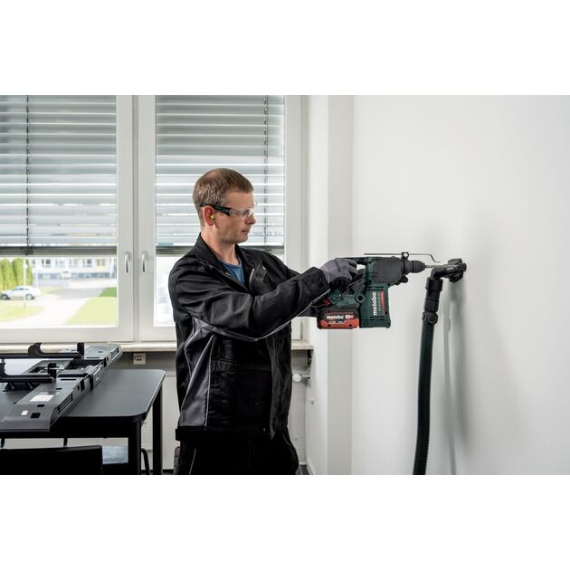 Перфоратор акумуляторний Metabo KH 18 LTX BL 24 SDS-plus 18В 2.2Дж 2.7кг без АКБ та ЗППерфоратор акумуляторний KH 18 LTX BL 24 SDS-plus 18В 2.2Дж 2.7кг без АКБ та ЗП, фото , изображение 4 | SNABZHENIE.com.ua Перфоратор акумуляторний Metabo KH 18 LTX BL 24 SDS-plus 18В 2.2Дж 2.7кг без АКБ та ЗППерфоратор акумуляторний KH 18 LTX BL 24 SDS-plus 18В 2.2Дж 2.7кг без АКБ та ЗП, фото , изображение 4 | SNABZHENIE.com.ua