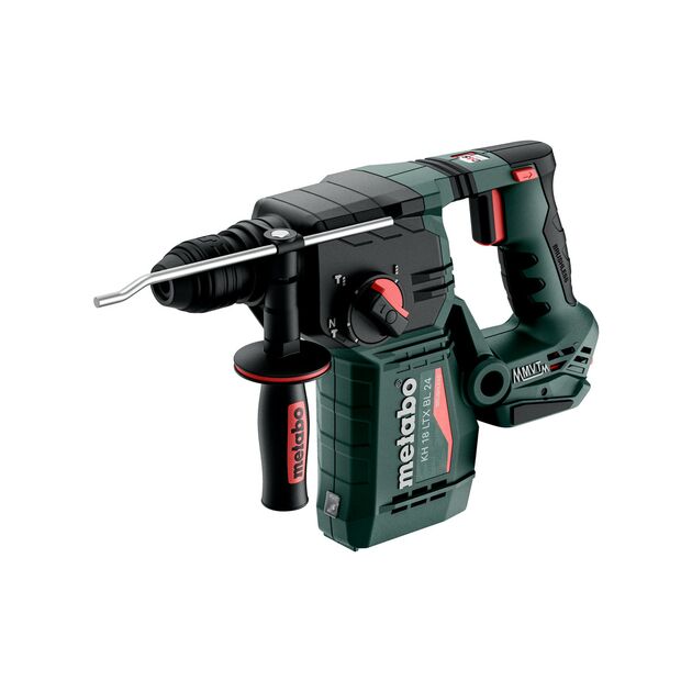 Перфоратор акумуляторний Metabo KH 18 LTX BL 24 SDS-plus 18В 2.2Дж 2.7кг без АКБ та ЗППерфоратор акумуляторний KH 18 LTX BL 24 SDS-plus 18В 2.2Дж 2.7кг без АКБ та ЗП, фото , изображение 2 | SNABZHENIE.com.ua Перфоратор акумуляторний Metabo KH 18 LTX BL 24 SDS-plus 18В 2.2Дж 2.7кг без АКБ та ЗППерфоратор акумуляторний KH 18 LTX BL 24 SDS-plus 18В 2.2Дж 2.7кг без АКБ та ЗП, фото , изображение 2 | SNABZHENIE.com.ua