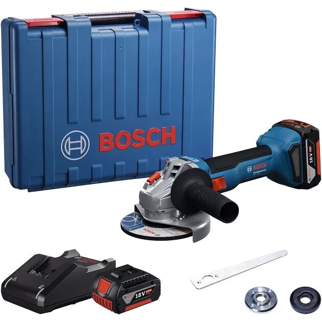 Шліфмашина кутова акумуляторна Bosch GWS 18V-8 125мм 18В 2x4А·год 0-11000об·хв 1.7кг кейс ЗП  GAL 18V-40Шліфмашина кутова акумуляторна GWS 18V-8 125мм 18В 2x4А·год 0-11000об·хв 1.7кг кейс ЗП GAL 18V-40, фото  | SNABZHENIE.com.ua