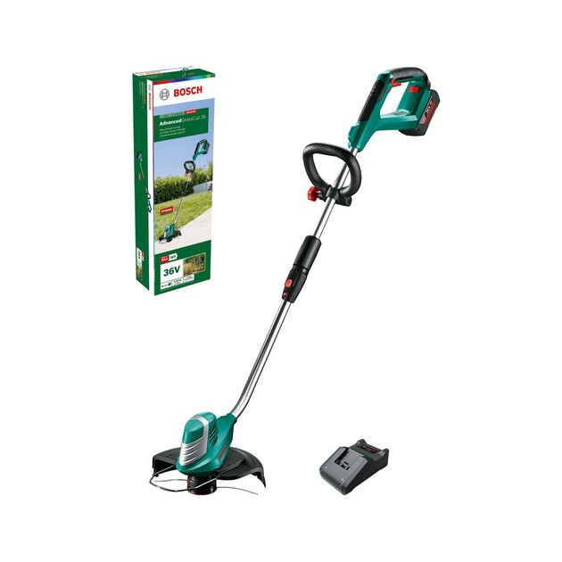 Тример садовий акумуляторний Bosch AdvancedGrassCut 36 36В 30см 1x2А·год ЗП AL3620CV 4.1кгТример садовий акумуляторний AdvancedGrassCut 36 36В 30см 1x2А·год ЗП AL3620CV 4.1кг, фото , зображення 2 | SNABZHENIE.com.ua Тример садовий акумуляторний Bosch AdvancedGrassCut 36 36В 30см 1x2А·год ЗП AL3620CV 4.1кгТример садовий акумуляторний AdvancedGrassCut 36 36В 30см 1x2А·год ЗП AL3620CV 4.1кг, фото , зображення 2 | SNABZHENIE.com.ua