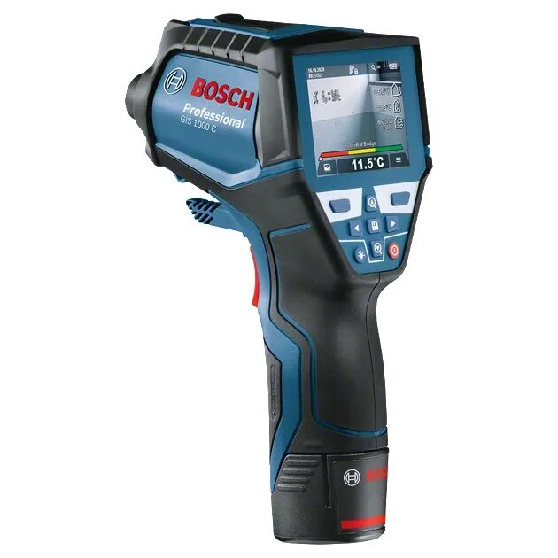 Термодетектор Bosch GIS 1000C -40град. до +1000град., ±.0.2град., IP54, 0.54кг, кейсТермодетектор GIS 1000C -40град. до +1000град., ±.0.2град., IP54, 0.54кг, кейс, фото , изображение 3 | SNABZHENIE.com.ua