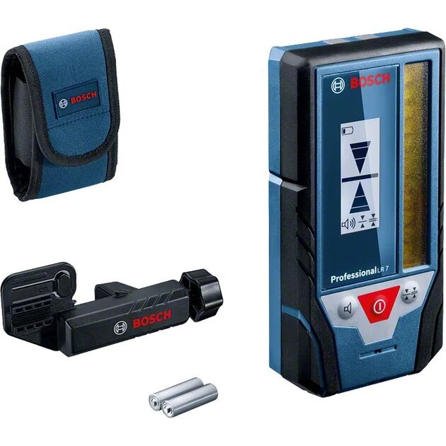 Приймач лазерного сигналу Bosch LR7, 5-50м, ±1ммПриймач лазерного сигналу LR7, 5-50м, ±1мм, фото  | SNABZHENIE.com.ua