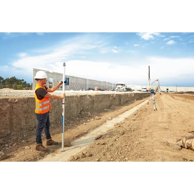 Приймач лазерного сигналу Bosch LR60, 0-300м, ±.5ммПриймач лазерного сигналу LR60, 0-300м, ±.5мм, фото , изображение 6 | SNABZHENIE.com.ua