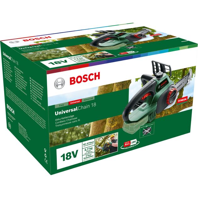 Пила ланцюгова акумуляторна Bosch UniversalChain 18 18В шина 20см 3кг без АКБ і ЗППила ланцюгова акумуляторна UniversalChain 18 18В шина 20см 3кг без АКБ і ЗП, фото , зображення 6 | SNABZHENIE.com.ua Пила ланцюгова акумуляторна Bosch UniversalChain 18 18В шина 20см 3кг без АКБ і ЗППила ланцюгова акумуляторна UniversalChain 18 18В шина 20см 3кг без АКБ і ЗП, фото , зображення 6 | SNABZHENIE.com.ua