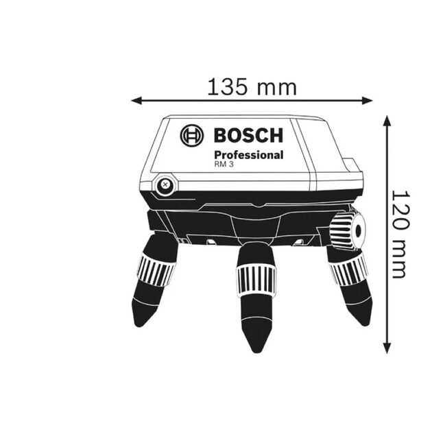 Тримач універсальний поворотний Bosch RM3, 35х63х120мм, пульт, 0.5кгТримач універсальний поворотний RM3, 35х63х120мм, пульт, 0.5кг, фото , изображение 3 | SNABZHENIE.com.ua Тримач універсальний поворотний Bosch RM3, 35х63х120мм, пульт, 0.5кгТримач універсальний поворотний RM3, 35х63х120мм, пульт, 0.5кг, фото , изображение 3 | SNABZHENIE.com.ua