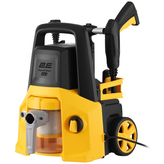 Мінімийка високого тиску 2E AquaClean 4в1 1600Вт 130бар 480л/год шланг 8м 11кг, фото  | SNABZHENIE.com.ua