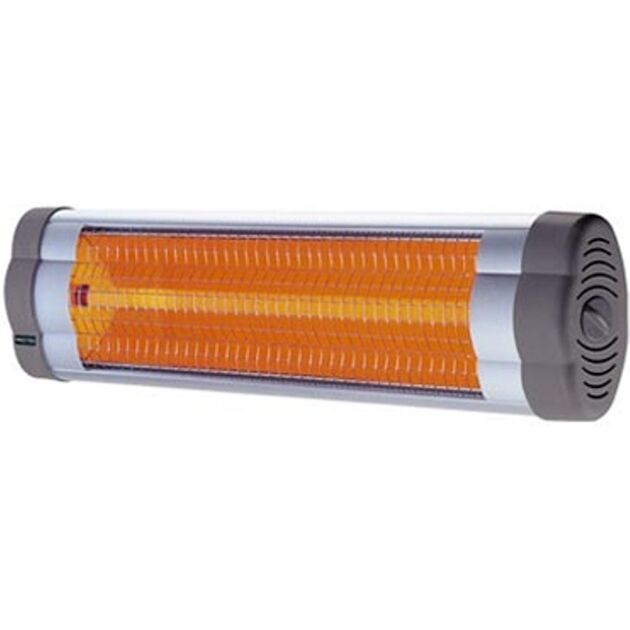 Інфрачервоний обігрівач UFO Star 2900 + телескопічна ніжка 2.9 кВт, до 34 м2, настінний монтаж або підлоговий, фламентин, IP44, мех. керування, фото , изображение 4 | SNABZHENIE.com.ua