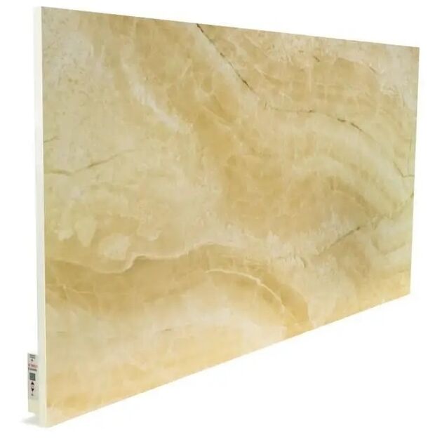 Керамічна панель TEPLOCERAMIC ІЧ + конвекція, 20м2, 1000Вт, електр. упр-ння, 120 х 60см, терморегулятор, мармур, фото , изображение 2 | SNABZHENIE.com.ua