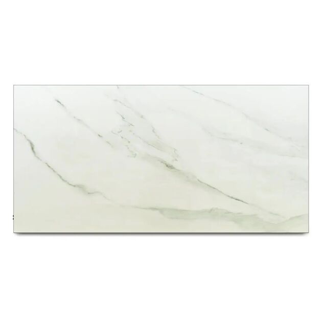 Керамічна панель TEPLOCERAMIC ІЧ + конвекція, 20м2, 1000Вт, електр. упр-ння, 120 х 60см, терморегулятор, білий мармур, фото , изображение 4 | SNABZHENIE.com.ua