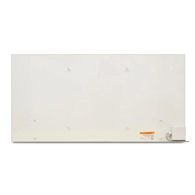 Керамічна панель TEPLOCERAMIC ІЧ + конвекція, 20м2, 1000Вт, електр. упр-ння, 120 х 60см, терморегулятор, білий мармур, фото , изображение 3 | SNABZHENIE.com.ua
