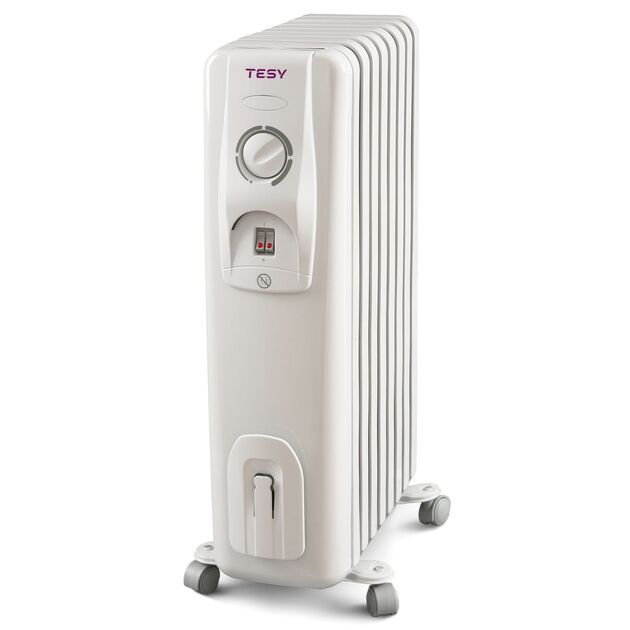 Обігрівач оливний TESY CC 2510 E05 R, 28м2, 2500Вт, мех. упр-ння, 10 секцій, білий, фото , изображение 2 | SNABZHENIE.com.ua Обігрівач оливний TESY CC 2510 E05 R, 28м2, 2500Вт, мех. упр-ння, 10 секцій, білий, фото , изображение 2 | SNABZHENIE.com.ua