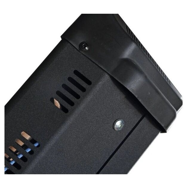 Обігрівач інфрачервоний UFO фламентін, 24м2, 2000Вт, мех. упр-ння, колонного типу, чорний, фото , изображение 4 | SNABZHENIE.com.ua