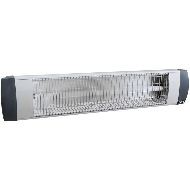 Обігрівач інфрачервоний UFO фламентін, 28м2, 2300Вт, мех. упр-ння, ун. монтаж, + ніжка, сірий/чорний, фото , изображение 5 | SNABZHENIE.com.ua