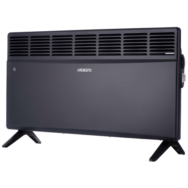Конвектор електричний ARDESTO CH-2500MCA, 2500 Вт, 25 м2, закритий нагрів. елемент, IP24, мех. керування, антрацит матовий, фото  | SNABZHENIE.com.ua